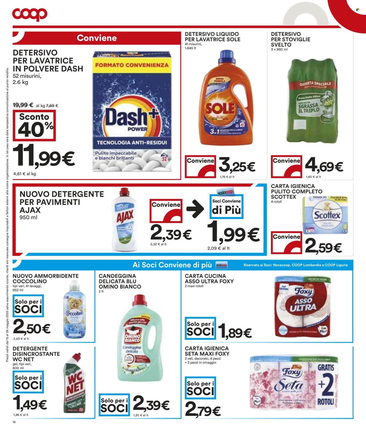 Volantino Coop - 15/5/2025 - 28/5/2025. Pagina 1