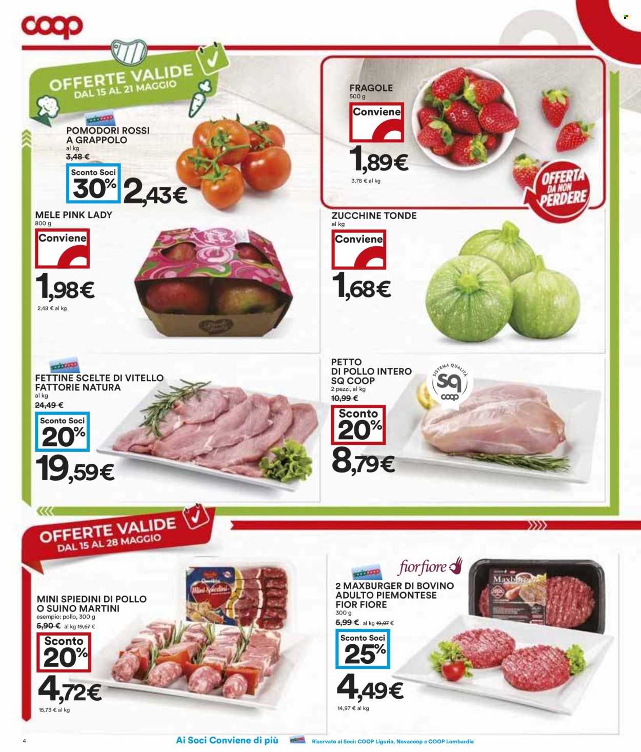 Leták Coop - 15.5.2025 - 28.5.2025. Strana 4