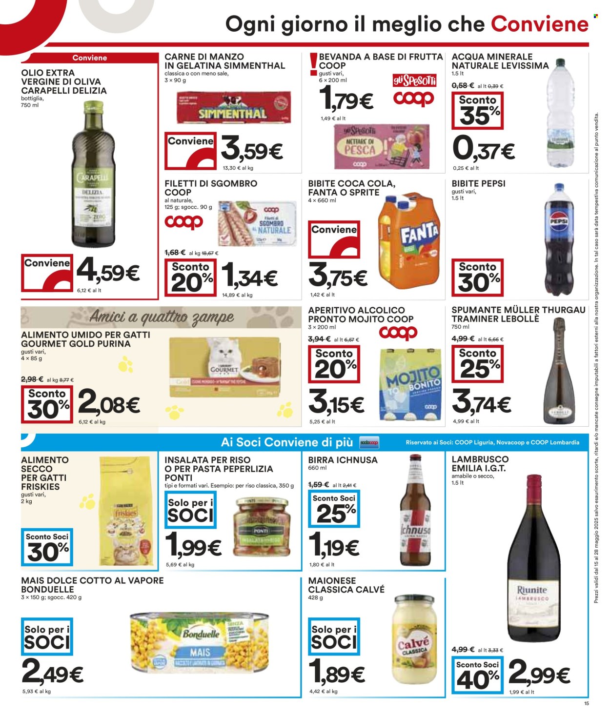 Leták Coop - 15.5.2025 - 28.5.2025. Strana 15