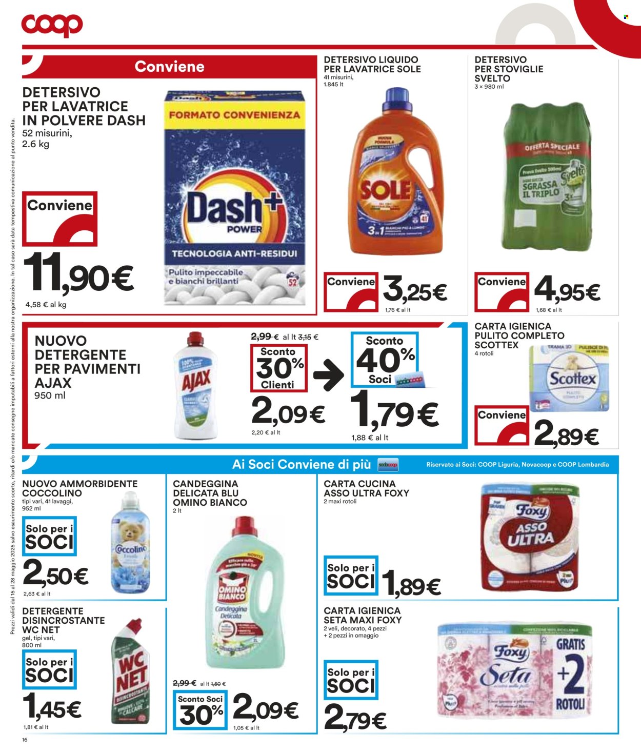 Leták Coop - 15.5.2025 - 28.5.2025. Strana 16