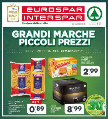 Volantino Interspar - 15/5/2025 - 25/5/2025.