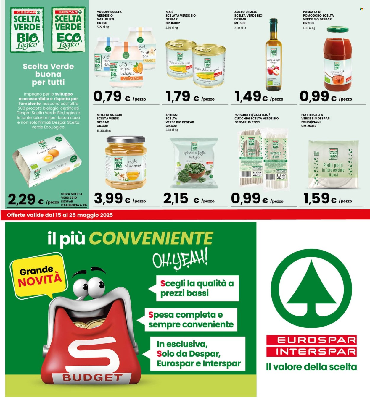 Volantino Interspar - 15/5/2025 - 25/5/2025. Pagina 1