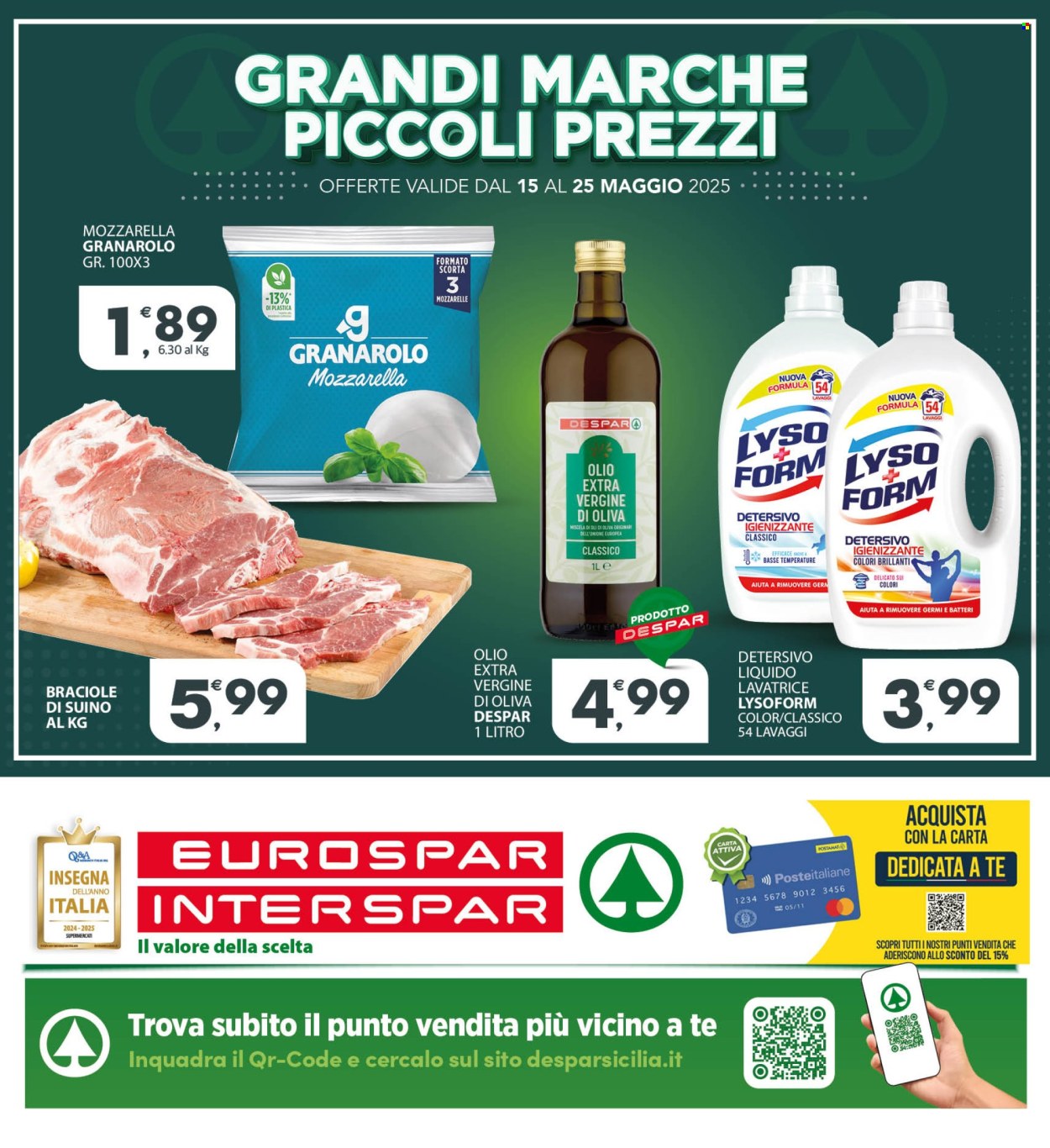 Volantino Interspar - 15/5/2025 - 25/5/2025. Pagina 1
