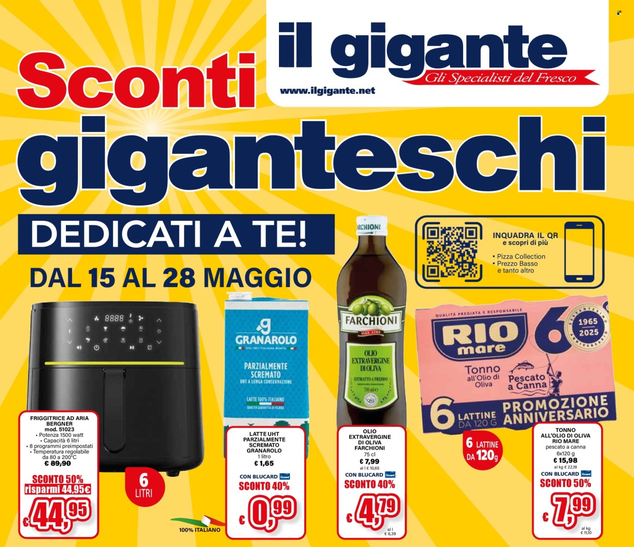 Volantino Il Gigante - 15/5/2025 - 28/5/2025. Pagina 1