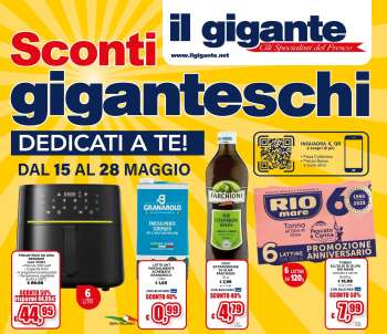 Volantino Il Gigante - 15/5/2025 - 28/5/2025.