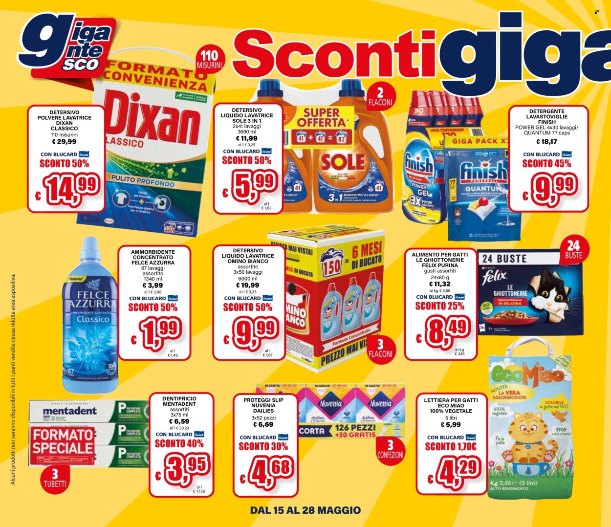 Volantino Il Gigante - 15/5/2025 - 28/5/2025. Pagina 1