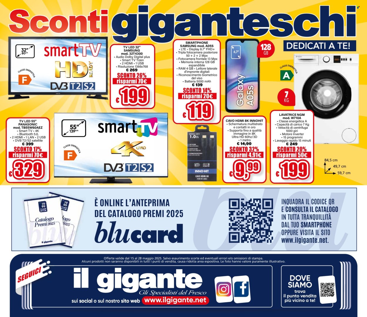 Volantino Il Gigante - 15/5/2025 - 28/5/2025. Pagina 1