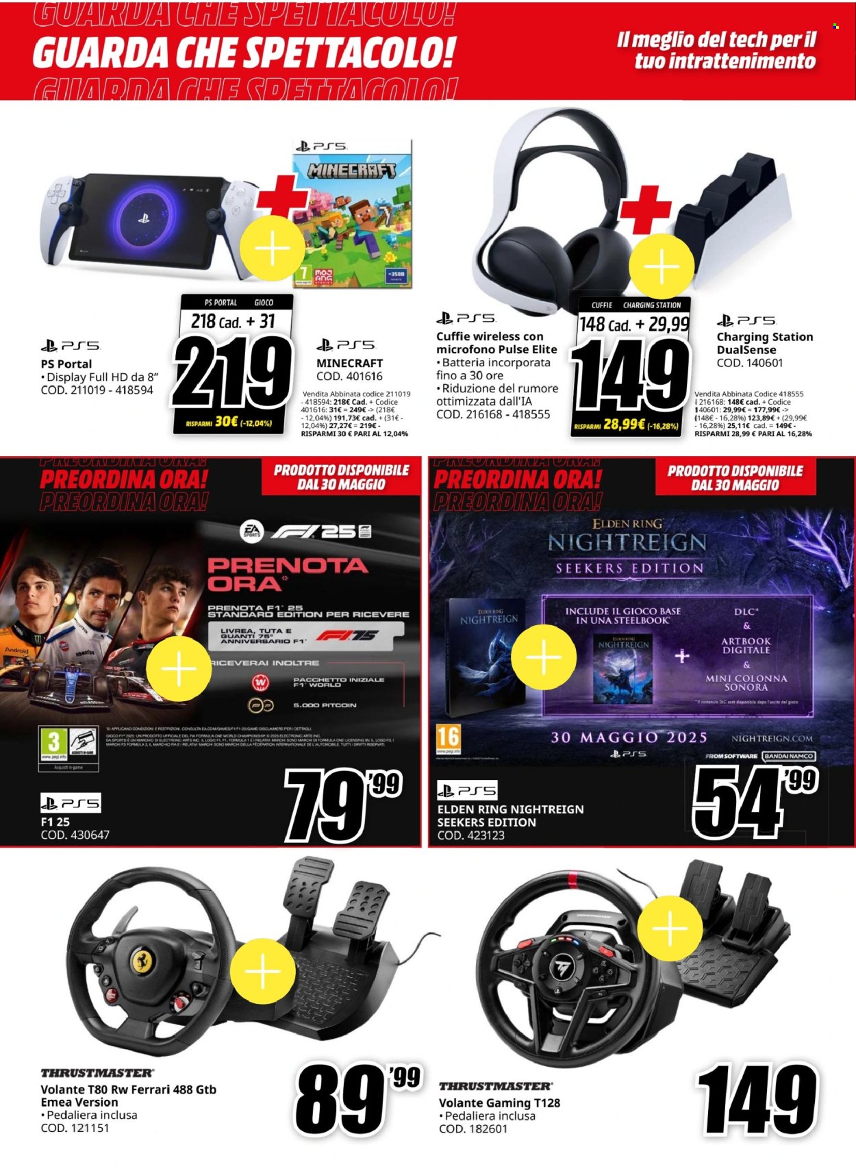 Volantino MediaWorld - 7/5/2025 - 18/5/2025. Pagina 1