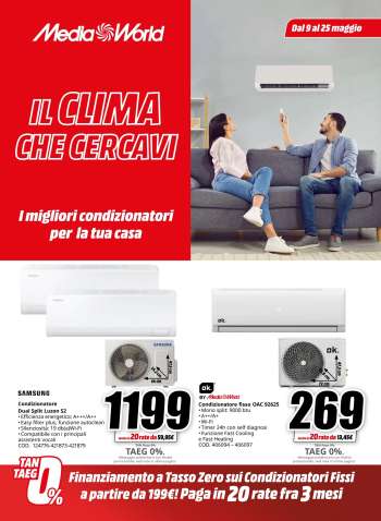 Volantino MediaWorld - 9/5/2025 - 25/5/2025.