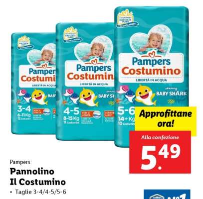 Pampers Pannolino Il Costumino