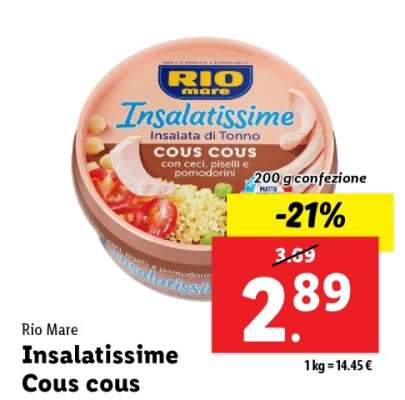 Rio Mare Insalatissime Cous cous