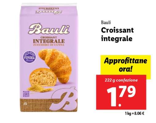 Bauli Croissant integrale
