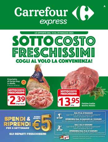 Volantino Carrefour - 15/5/2025 - 29/5/2025.