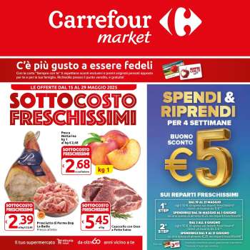 Volantino Carrefour - 15/5/2025 - 29/5/2025.