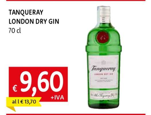 TANQUERAY LONDON DRY GIN