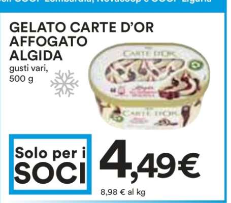 GELATO CARTE D’OR AFFOGATO ALGIDA