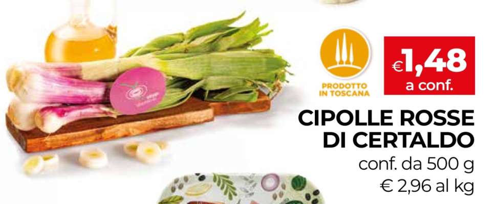 CIPOLLE ROSSE DI CERTALDO