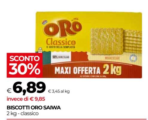 BISCOTTI ORO SAIWA