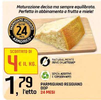 Parmigiano Reggiano DOP 24 Mesi