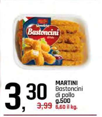 MARTINI Bastoncini di pollo