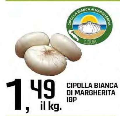 Cipolla Bianca di Margherita IGP