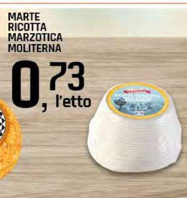 Marte Ricotta Marzotica Moliterna
