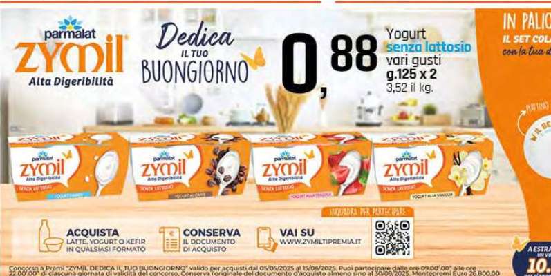 Parmalat Zymil Yogurt