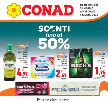 Volantino Conad - 21/5/2025 - 4/6/2025.