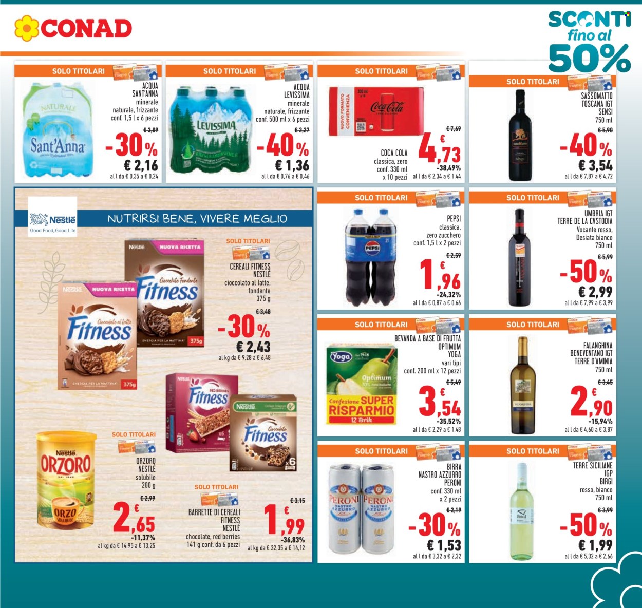 Volantino Conad - 21/5/2025 - 4/6/2025. Pagina 1