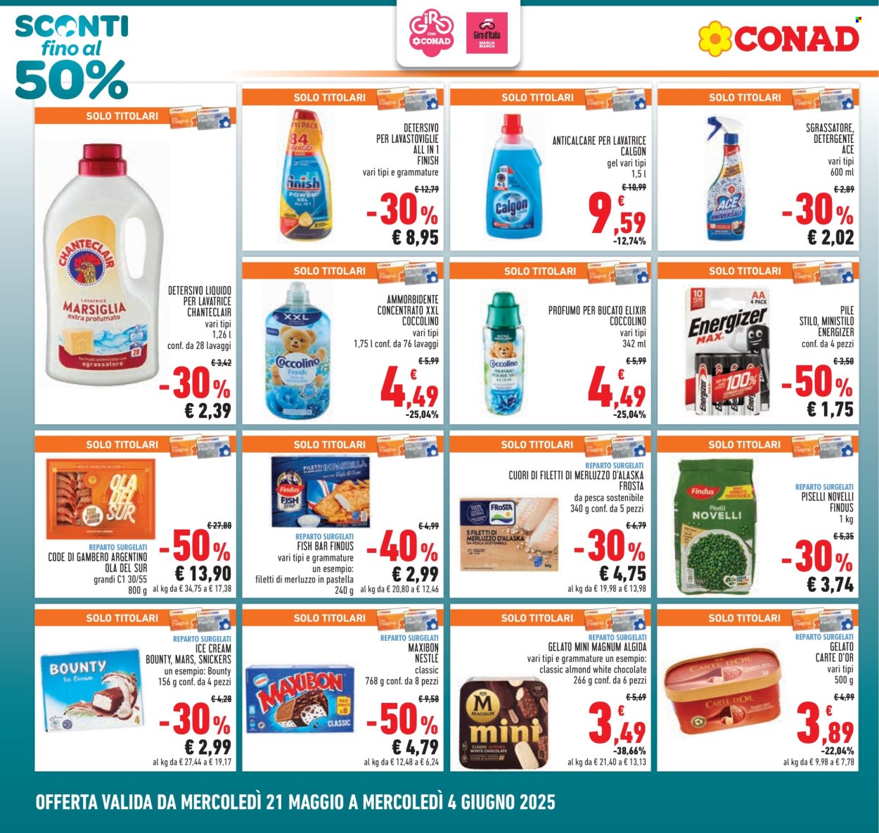 Volantino Conad - 21/5/2025 - 4/6/2025. Pagina 1