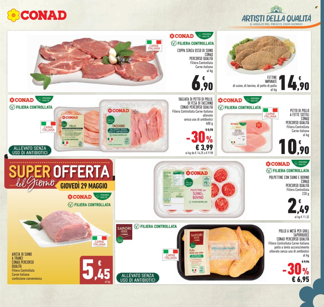 Volantino Conad - 21/5/2025 - 4/6/2025. Pagina 1