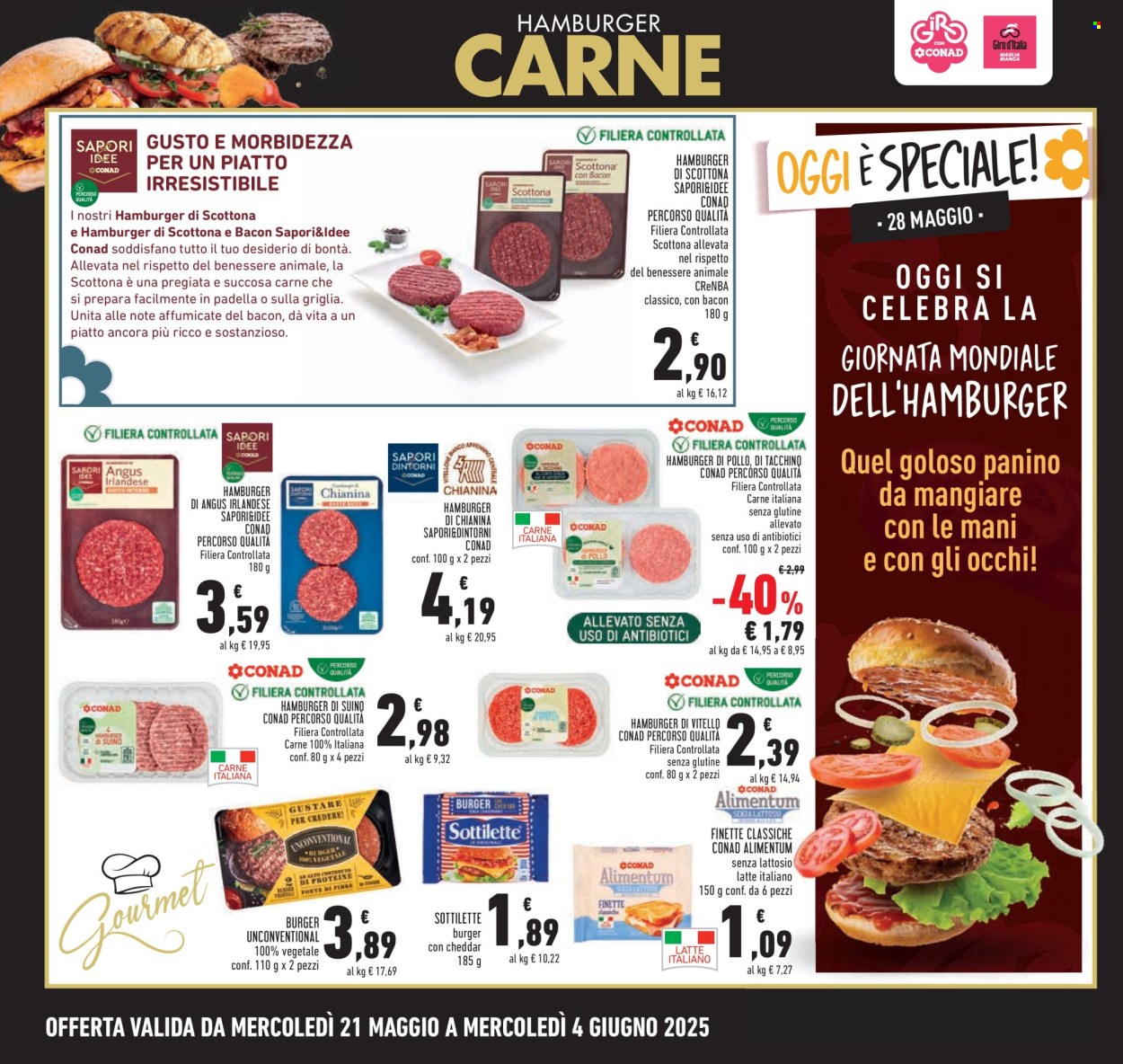 Volantino Conad - 21/5/2025 - 4/6/2025. Pagina 1