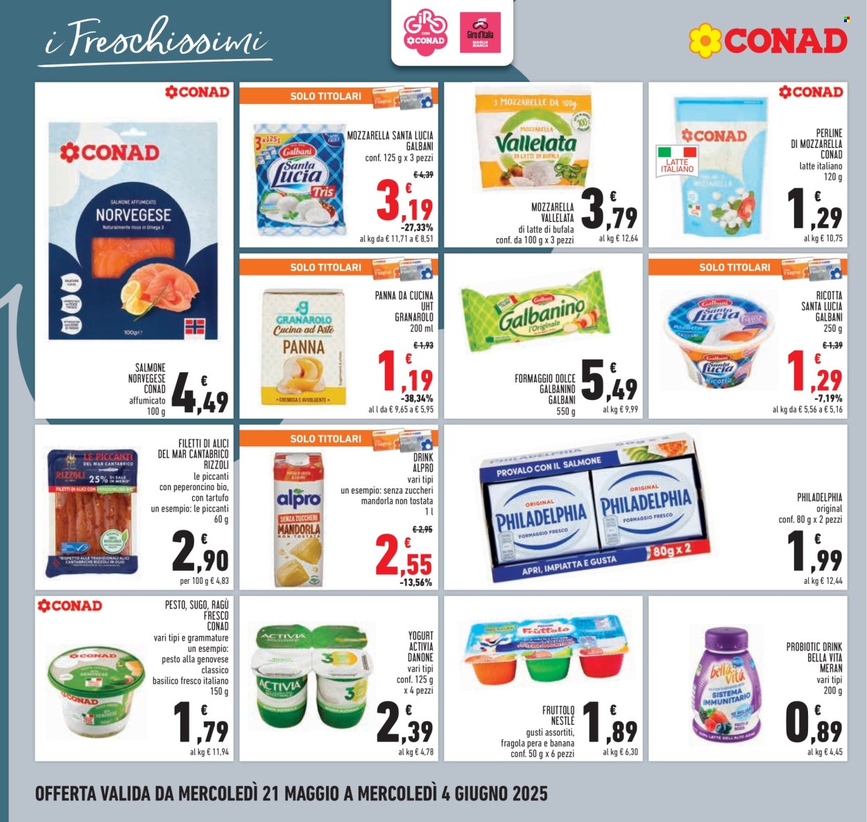Volantino Conad - 21/5/2025 - 4/6/2025. Pagina 1