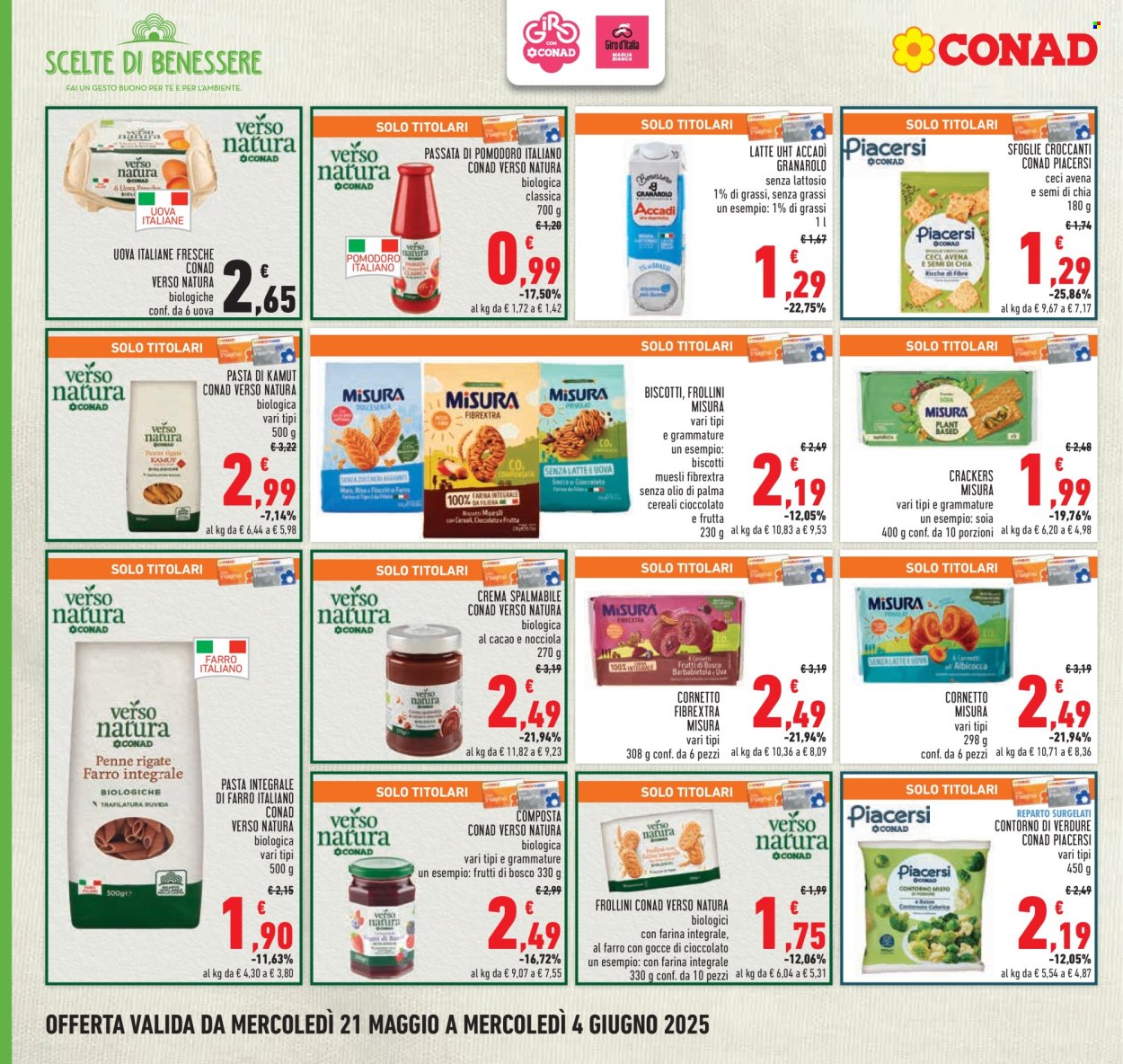 Volantino Conad - 21/5/2025 - 4/6/2025. Pagina 1