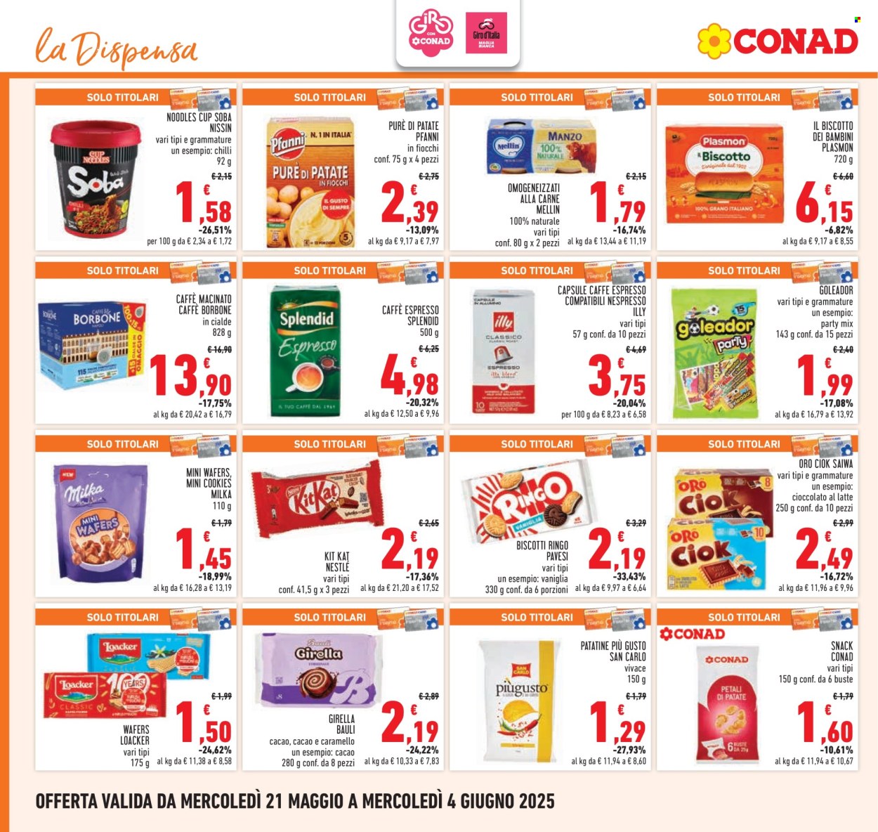 Leták Conad - 21.5.2025 - 4.6.2025. Strana 18
