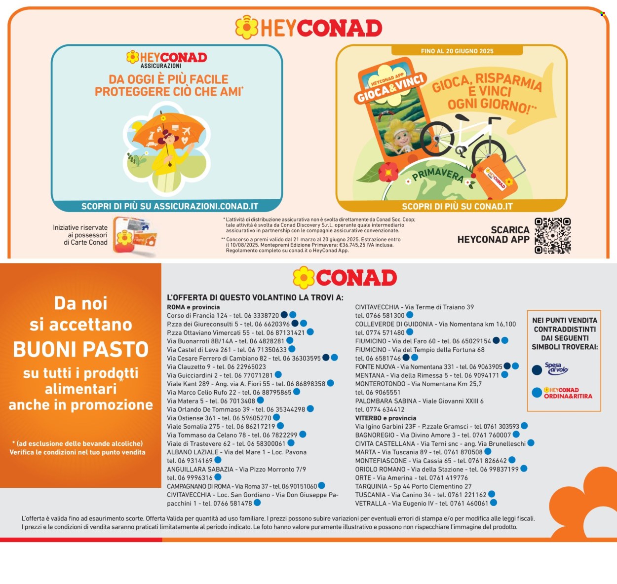 Volantino Conad - 21/5/2025 - 4/6/2025. Pagina 1