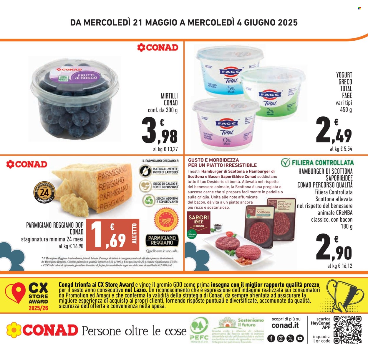 Volantino Conad - 21/5/2025 - 4/6/2025. Pagina 1