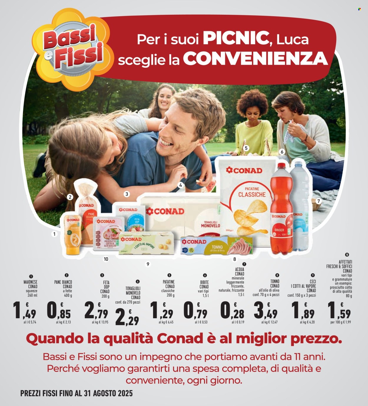 Volantino Conad - 21/5/2025 - 4/6/2025. Pagina 9