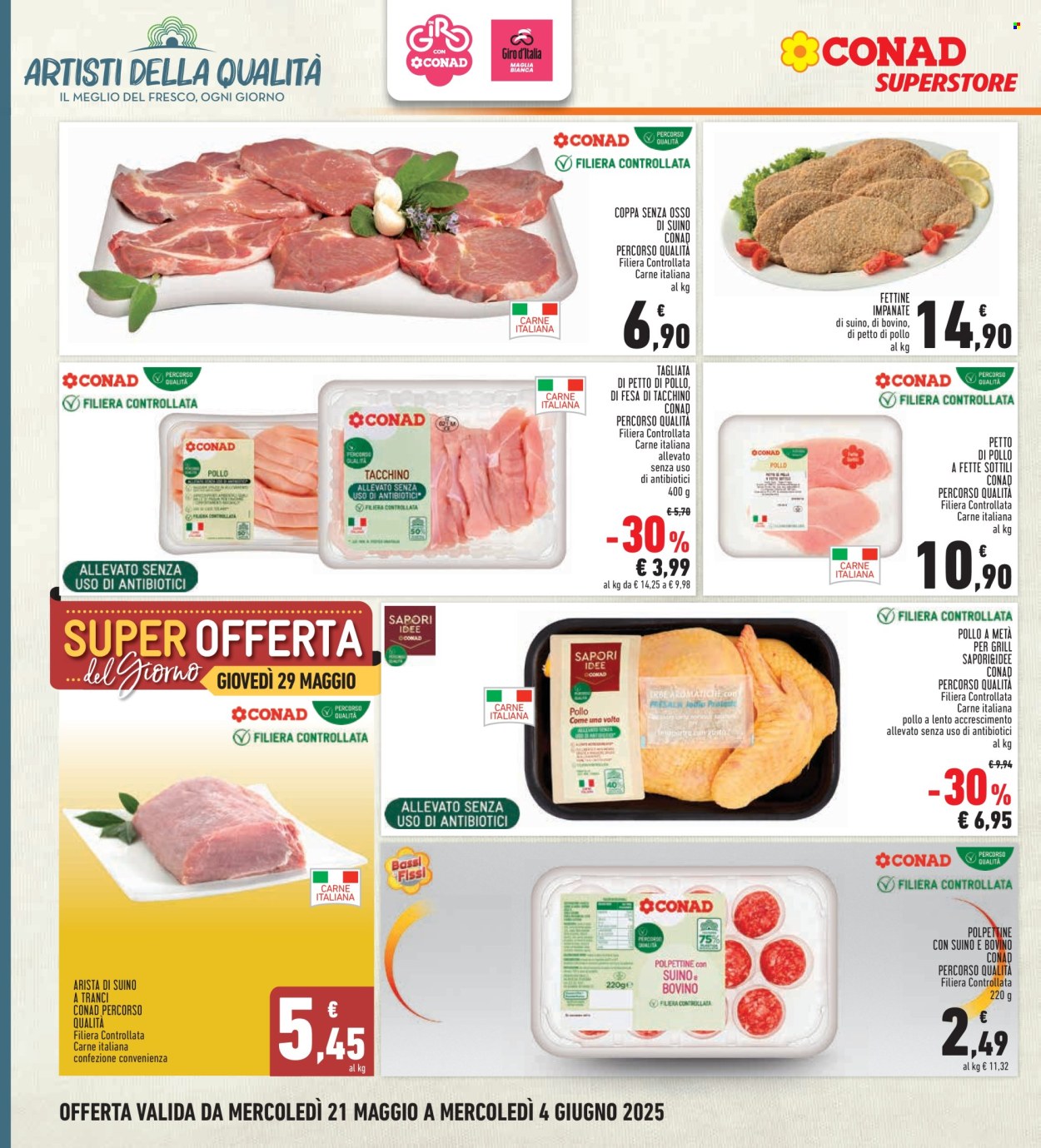 Volantino Conad - 21/5/2025 - 4/6/2025. Pagina 10