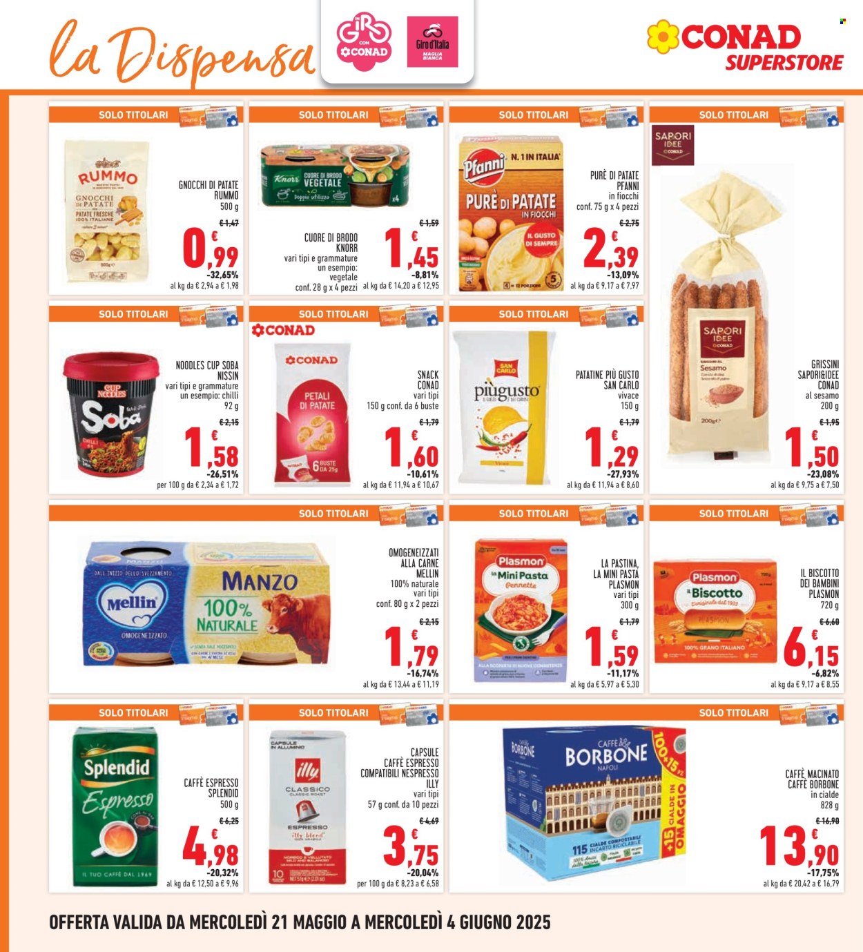 Volantino Conad - 21/5/2025 - 4/6/2025. Pagina 22