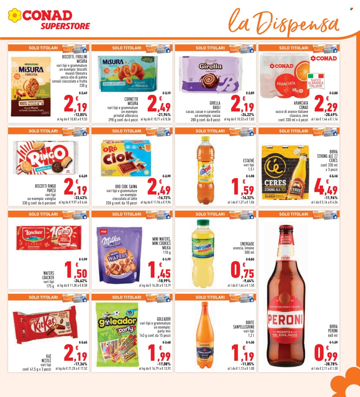 Volantino Conad - 21/5/2025 - 4/6/2025. Pagina 23