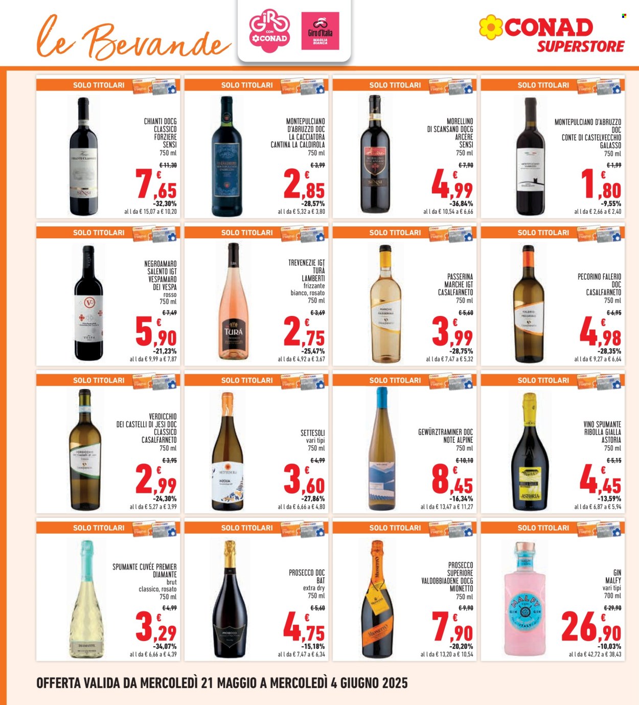Volantino Conad - 21/5/2025 - 4/6/2025. Pagina 24