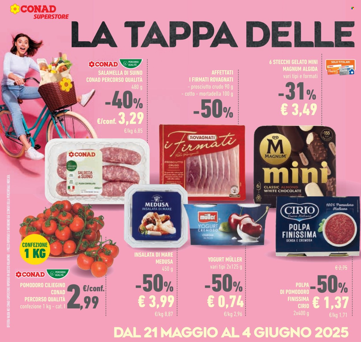 Leták Conad Superstore - 21.5.2025 - 4.6.2025. Strana 2