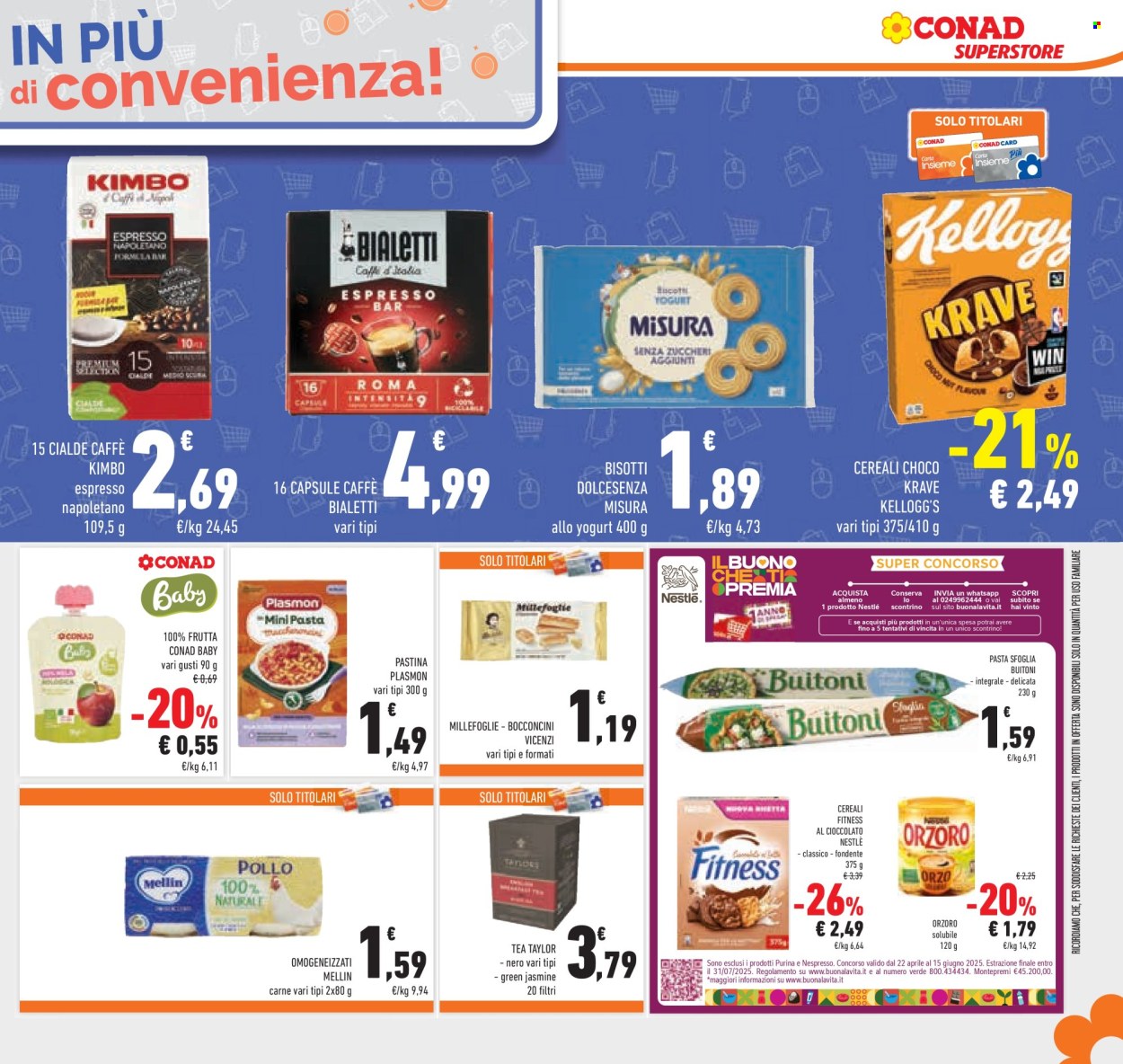 Volantino Conad Superstore - 21/5/2025 - 4/6/2025. Pagina 1