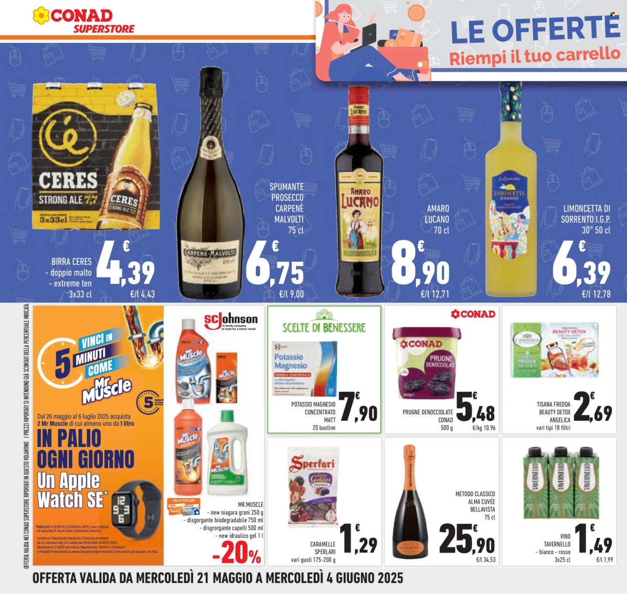 Volantino Conad Superstore - 21/5/2025 - 4/6/2025. Pagina 1