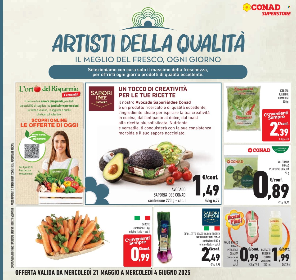 Volantino Conad Superstore - 21/5/2025 - 4/6/2025. Pagina 1