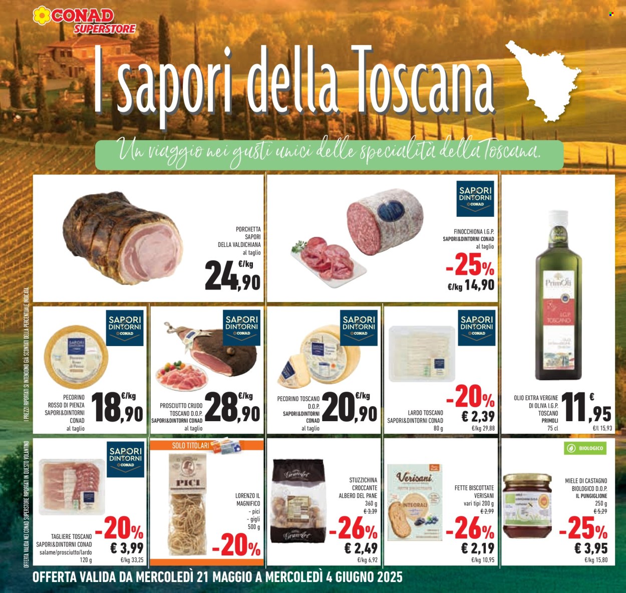 Volantino Conad Superstore - 21/5/2025 - 4/6/2025. Pagina 1