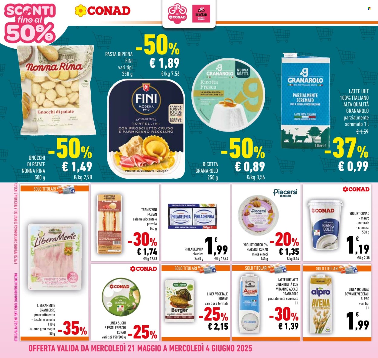 Volantino Conad - 21/5/2025 - 4/6/2025. Pagina 1