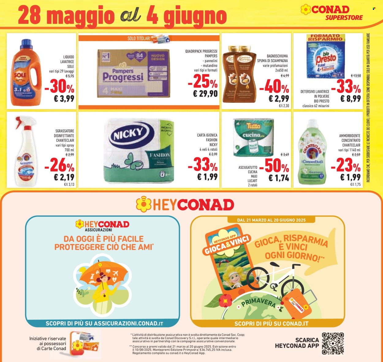 Volantino Conad Superstore - 21/5/2025 - 4/6/2025. Pagina 1