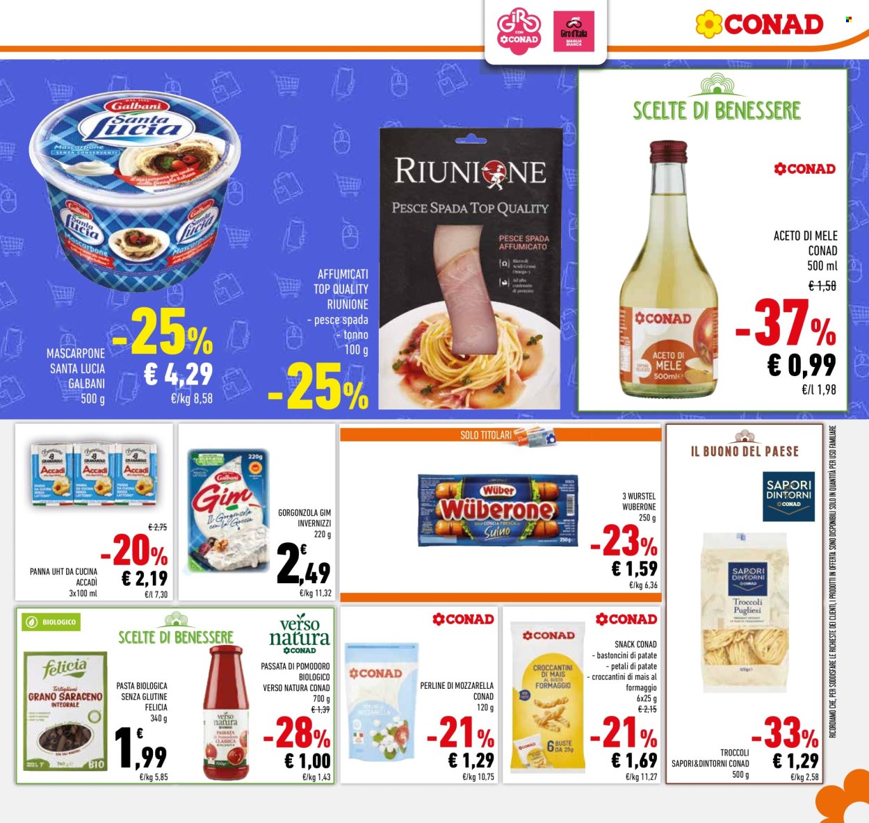 Volantino Conad - 21/5/2025 - 4/6/2025. Pagina 1